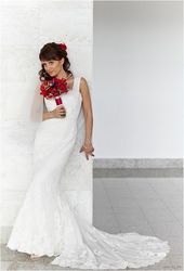 Роскошное и необычное кружевное свадебное платье Dagen,  La Sposa