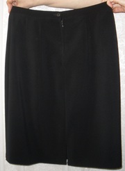 классическая черная юбка 48 р-р