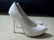 Продам свадебные туфли Stella 36 размера (Б/У) 1 раз